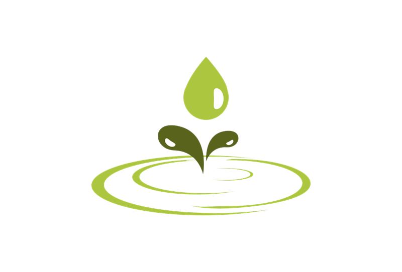 green environmental graphic